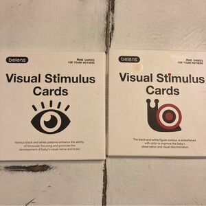 Set of 2 Visual Stimulus Cards